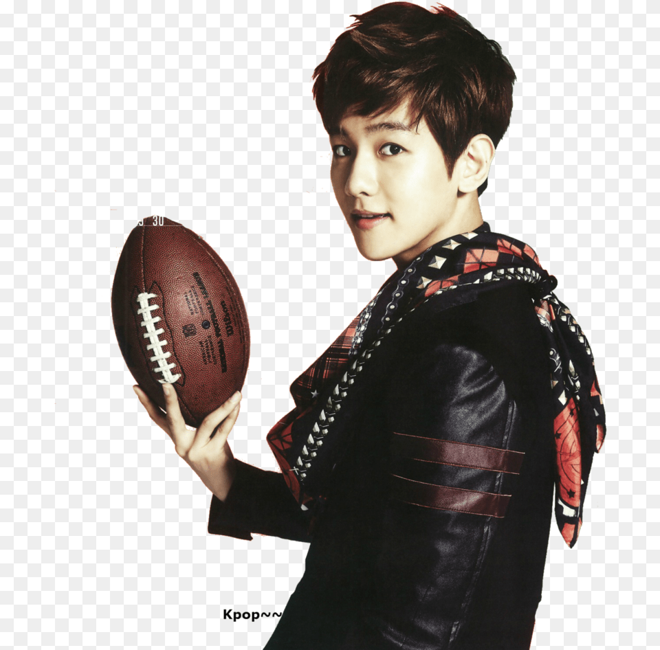 Baekhyun Exo 2014 Baekhyun, Sport, Ball, Rugby Ball, Rugby Free Transparent Png
