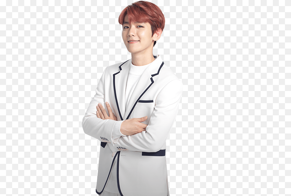 Baekhyun Lotte Duty Suit, Sleeve, Shirt, Long Sleeve Free Transparent Png