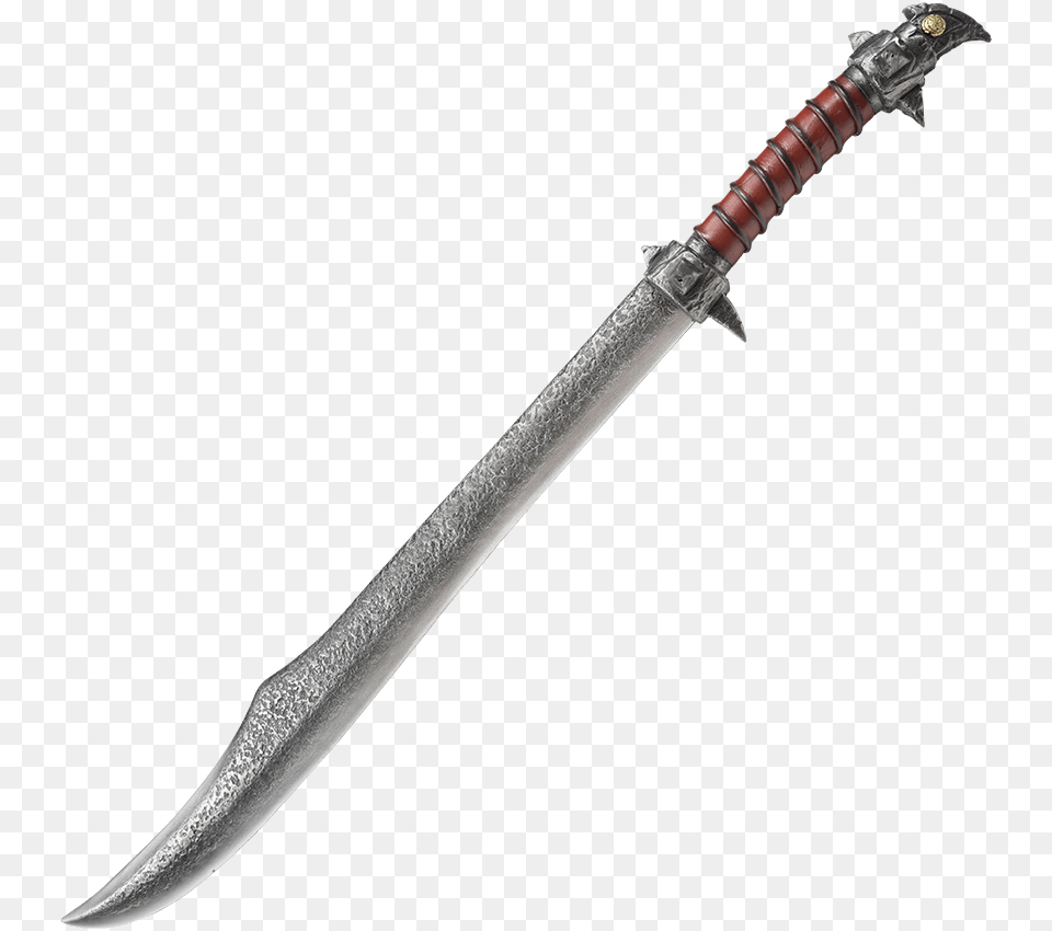 Baen Si Ii Larp Sword Caran D Ache Carbon Pencil, Weapon, Blade, Dagger, Knife Free Png