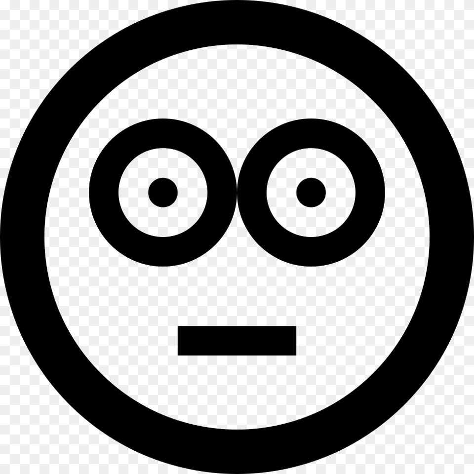 Baffled Emoticon Smiley Shocked Face Me Bank Logo, Symbol, Disk, Number, Text Png