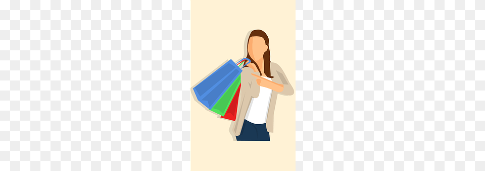 Bag Person, Shopping, Adult, Female Png