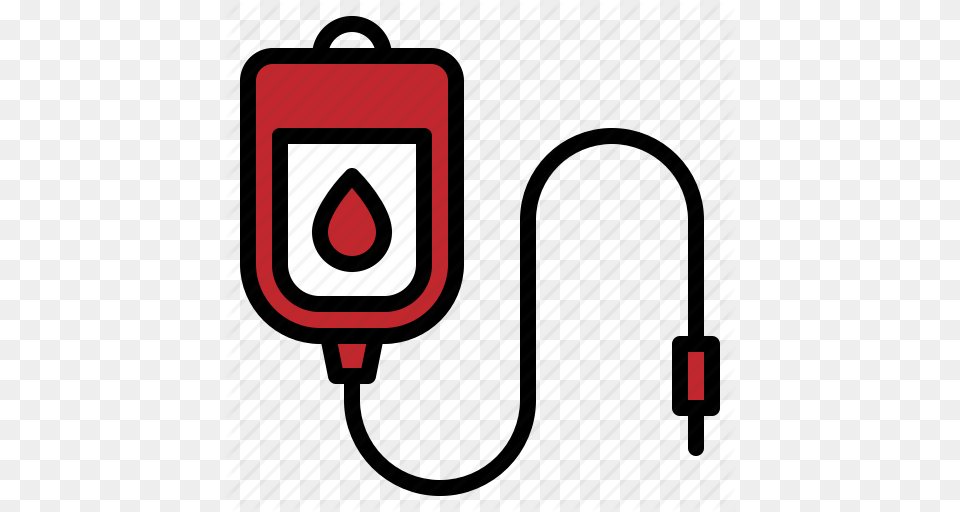 Bag Blood Hospital Infusion Medical Patient Transfusion Icon, Adapter, Electronics Free Png