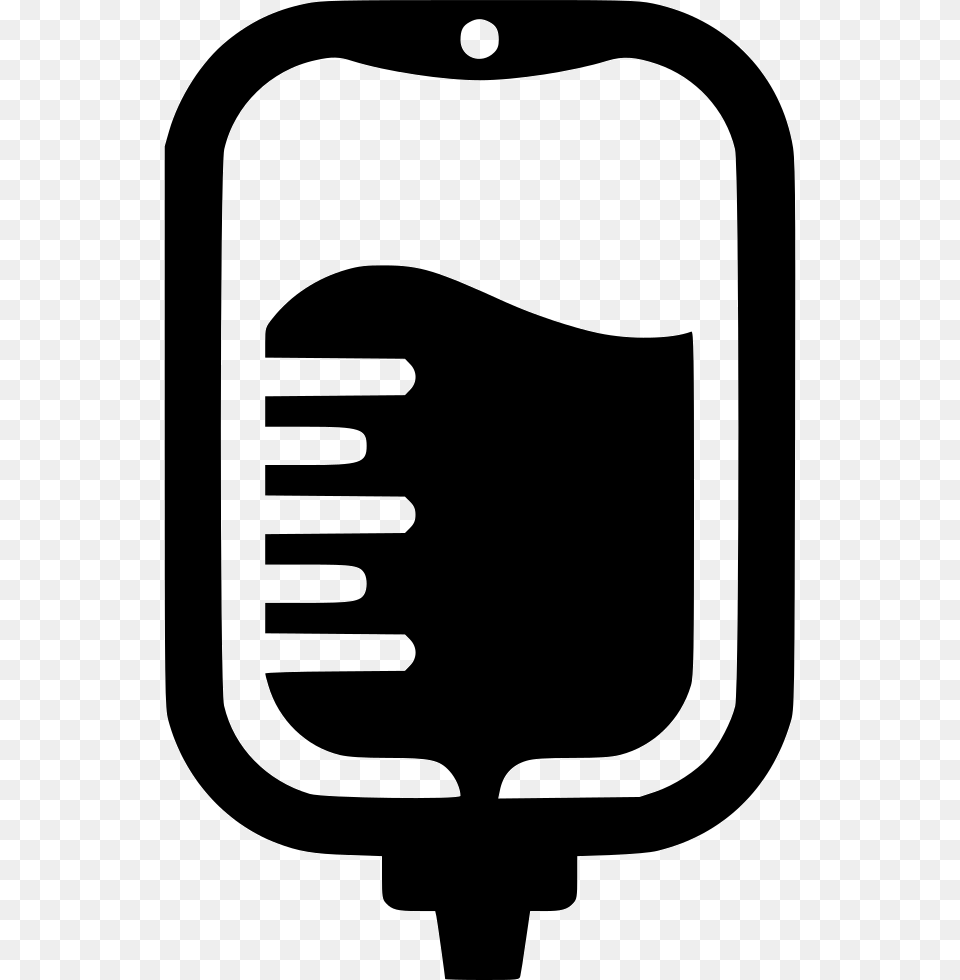 Bag Blood Infusion Transfusion Icon Download, Electrical Device, Microphone, Appliance, Blow Dryer Free Png