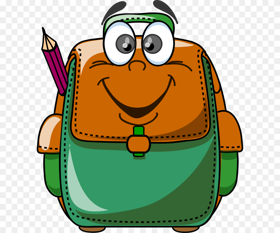 Bag Clipart Clip Art School, Backpack Free Png