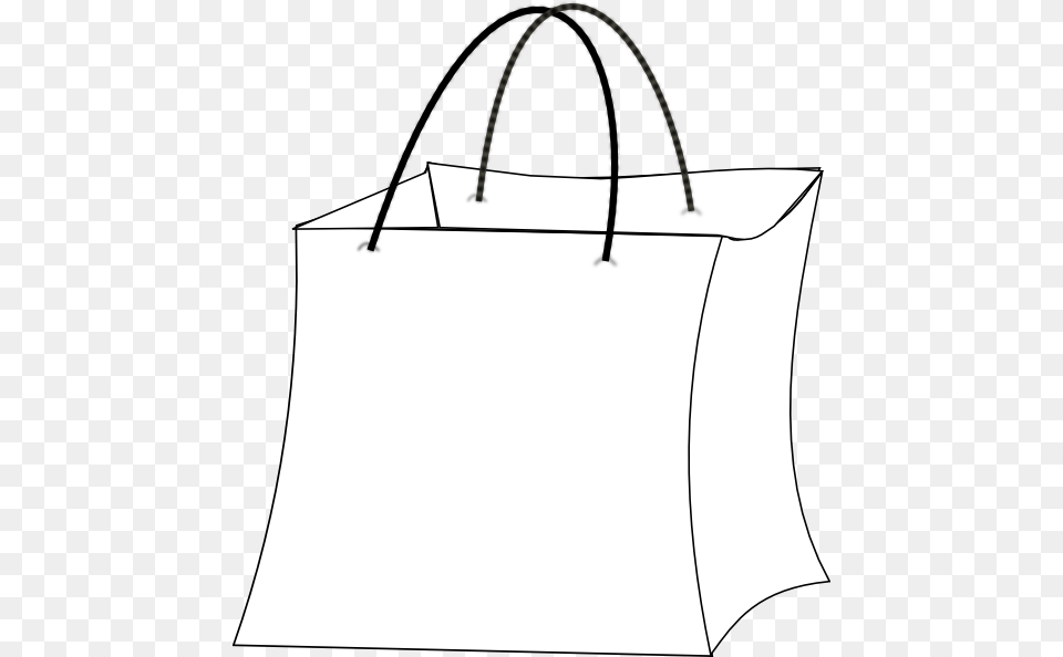 Bag Clipart Outline, Accessories, Handbag, Tote Bag, Shopping Bag Png Image