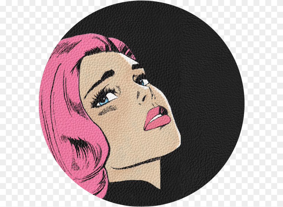 Bag Customisation Pink Hair Despair Illustration, Photography, Adult, Person, Woman Png