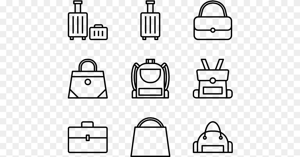 Bag Kitchen Icon Background, Gray Free Transparent Png