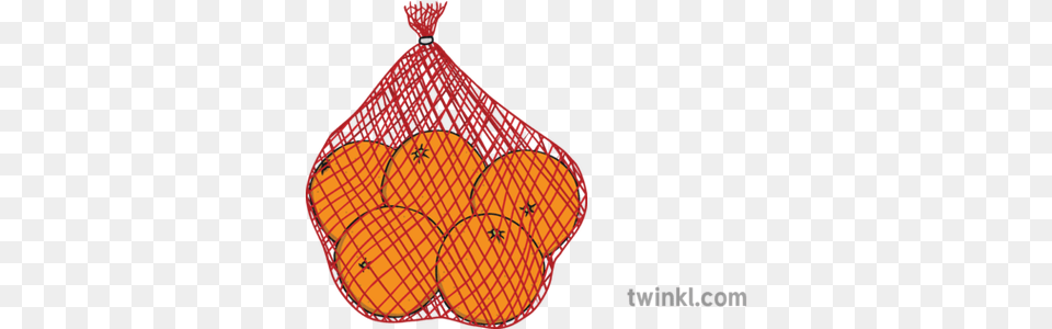 Bag Of 5 Oranges Fruit Shopping Groceries Ks1 Illustration Bag Of Oranges, Citrus Fruit, Produce, Plant, Orange Free Transparent Png