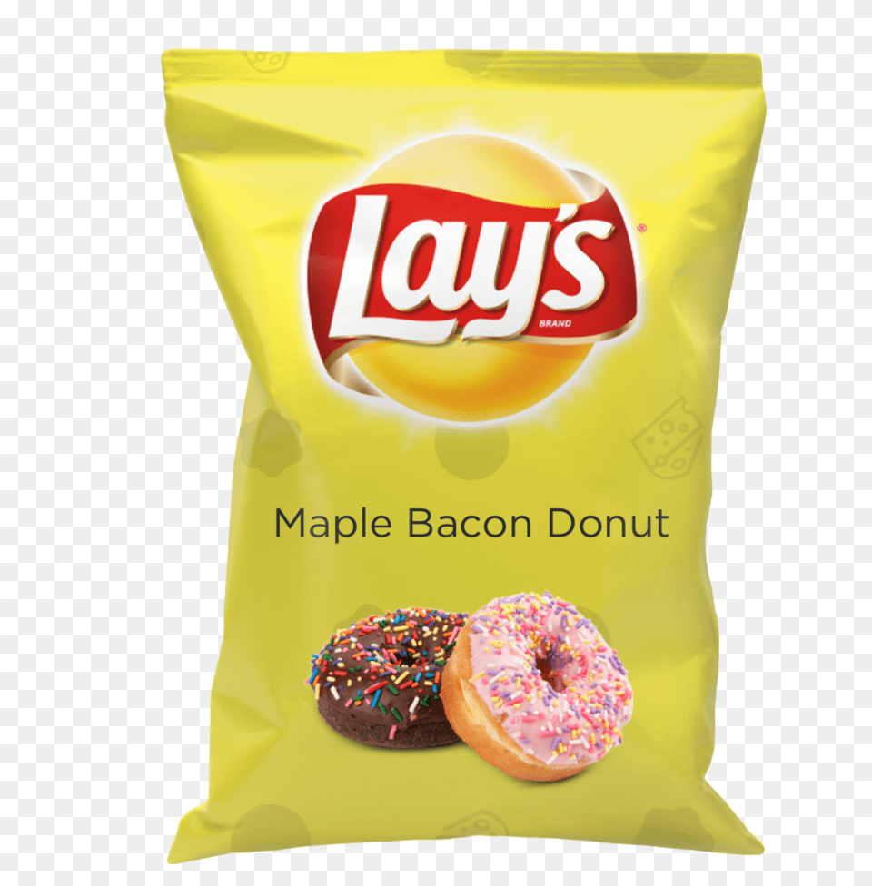 Bag Of Chips, Food, Sweets, Ketchup, Donut Free Transparent Png