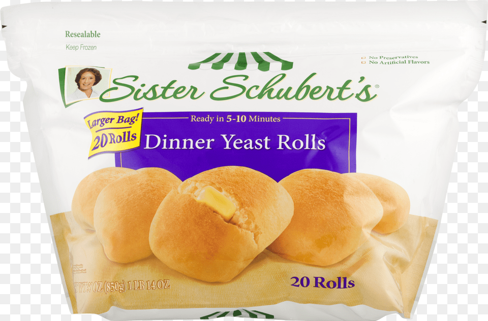 Bag Of Frozen Yeast Rolls, Bread, Bun, Food, Person Free Png