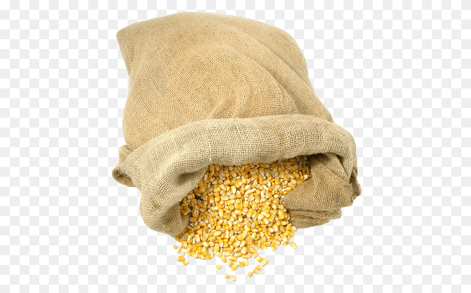 Bag Of Maize, Food, Produce, Grain, Sack Png Image