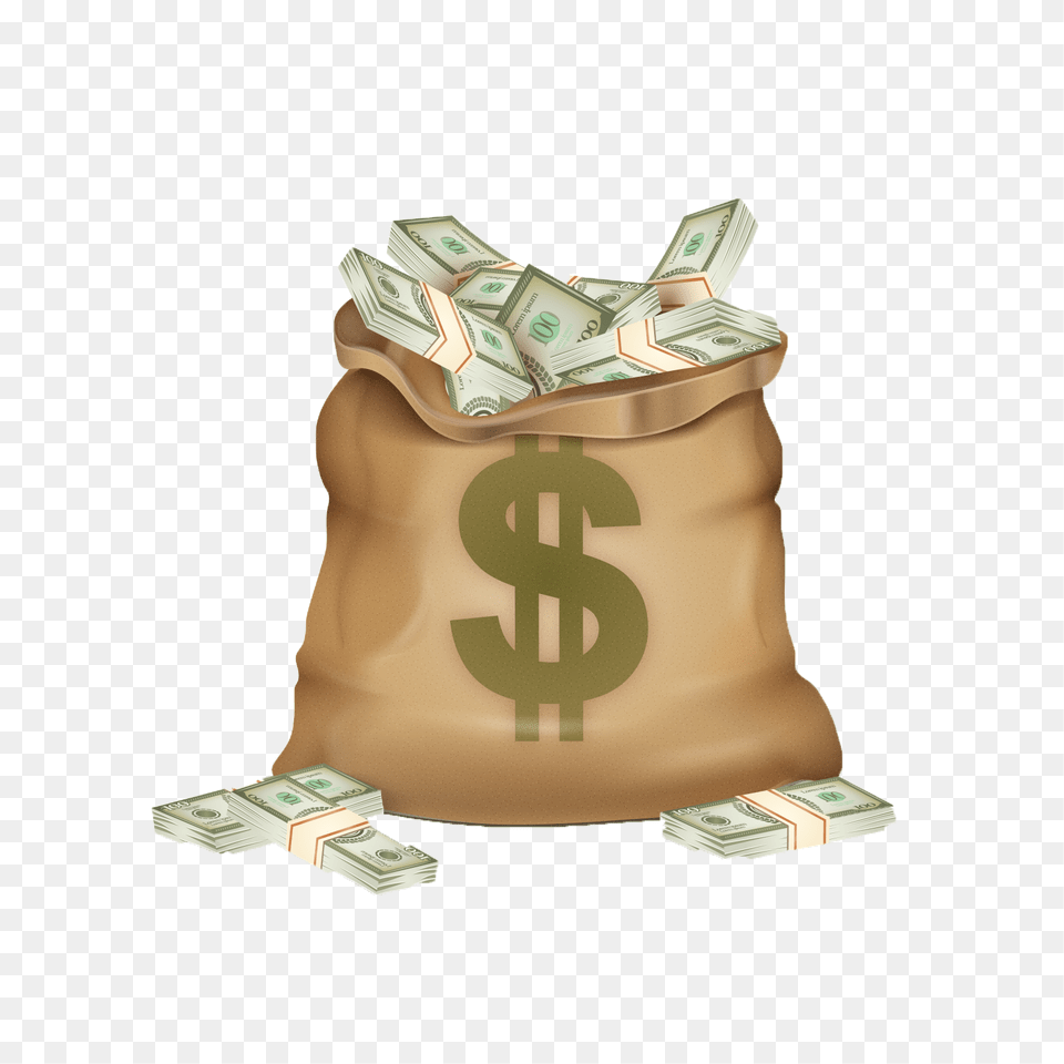 Bag Of Money Dollar Sign Money Bag Free Png Download