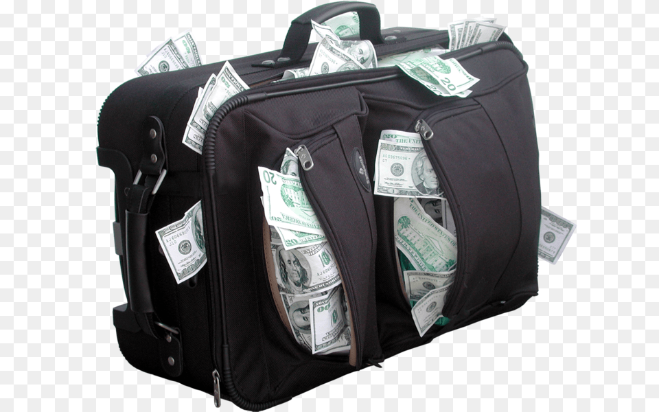 Bag Of Money Money Duffle Bag, Backpack, Person Free Png Download