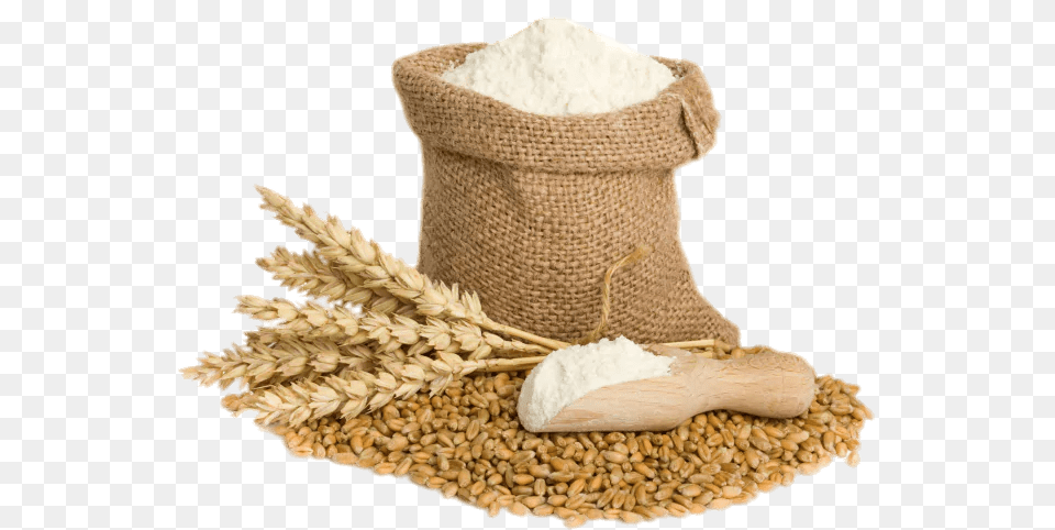 Bag Of Wheat Flour And Spikes, Powder, Food, Grain, Produce Free Png Download