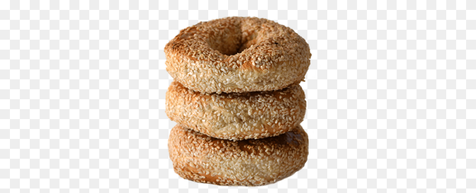 Bagel, Bread, Food Free Png Download