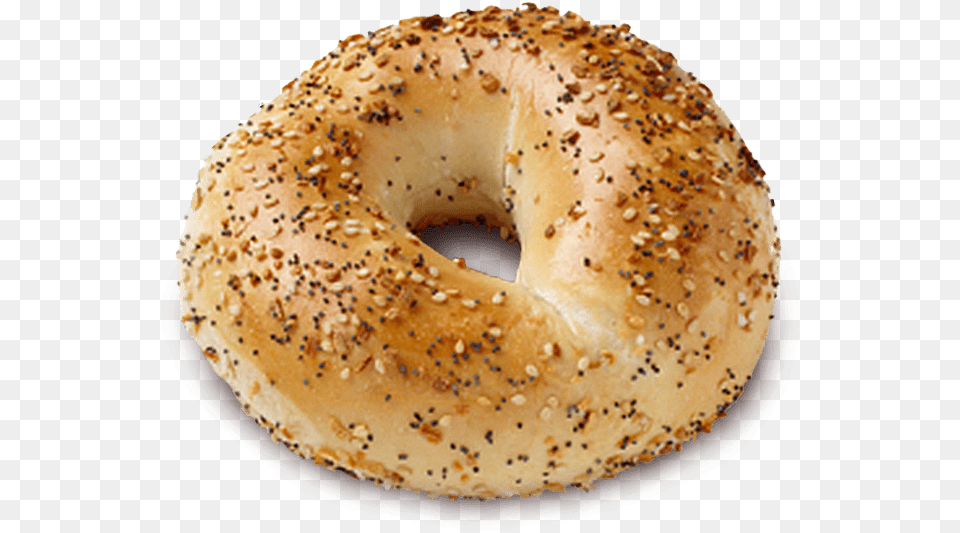 Bagel, Bread, Food Free Png