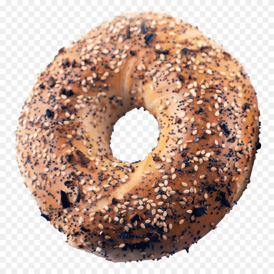 Bagel, Bread, Food Free Png