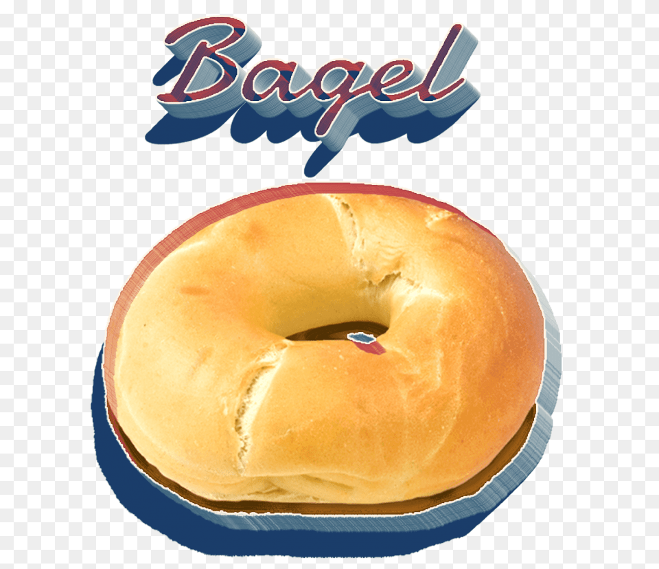 Bagel, Bread, Food Png Image