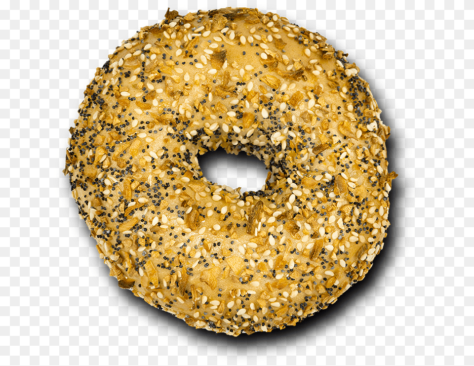 Bagel Everything Doughnut, Bread, Food Free Png Download