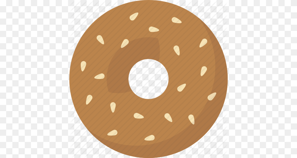 Bagel Sesame Icon, Bread, Food, Sweets, Sport Free Transparent Png