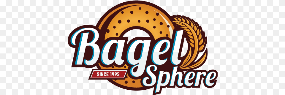 Bagel Sphere Bagel Logo, Food, Sweets, Bread Png Image