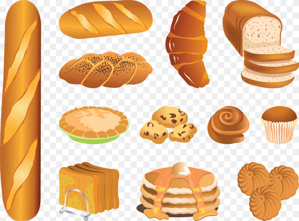 Bagels Clipart French Bread Vector, Food, Shop Free Transparent Png