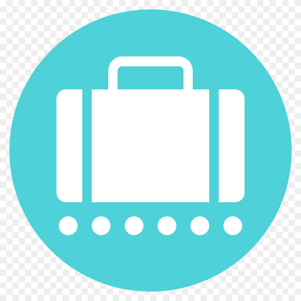 Baggage Claim Emoji Clipart, Bag, Disk Free Png Download