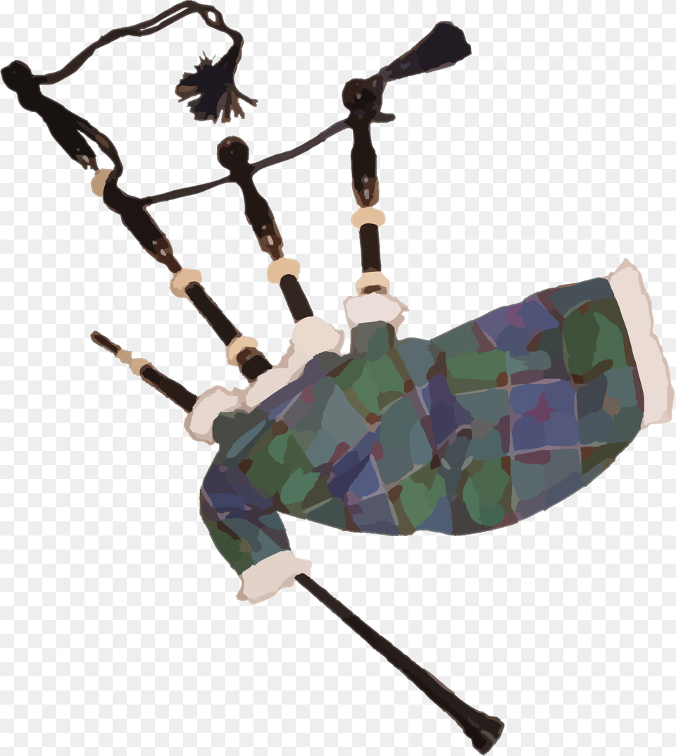 Bagpipes Clipart, Bagpipe, Musical Instrument, Person Png