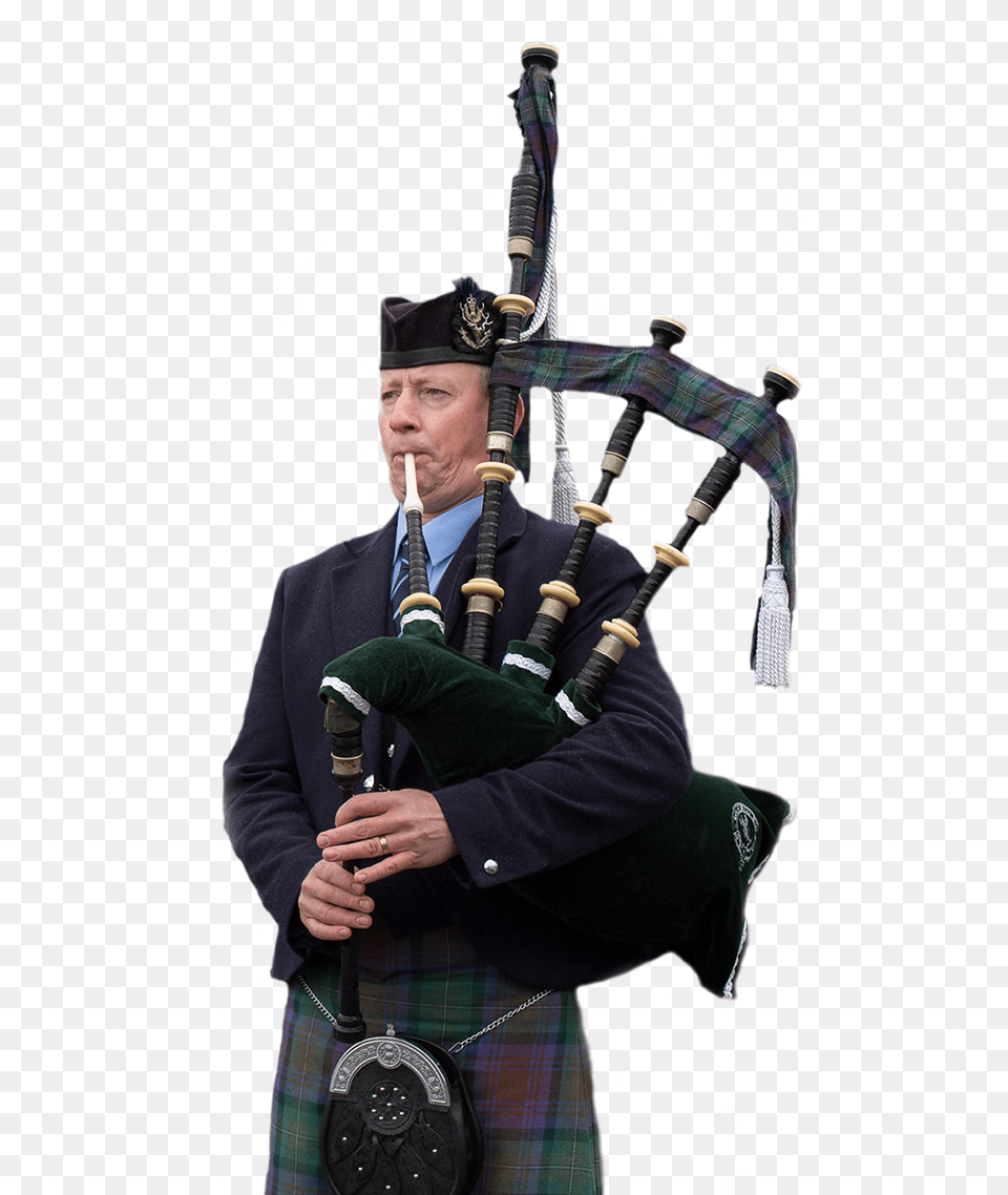 Bagpipes Scottish Bagpipes, Adult, Person, Man, Male Free Png Download