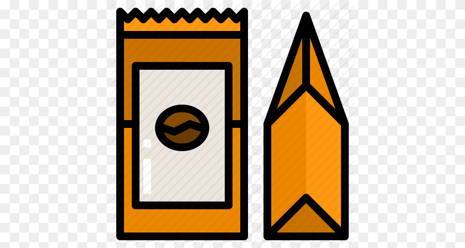 Bags Bean Coffee Packages Packing Products Icon, Pencil Free Png Download