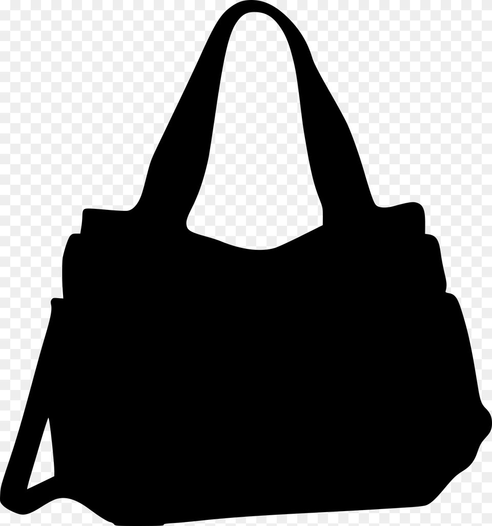 Bags Silhouette At Getdrawings Handbag Silhouette, Gray Free Png Download