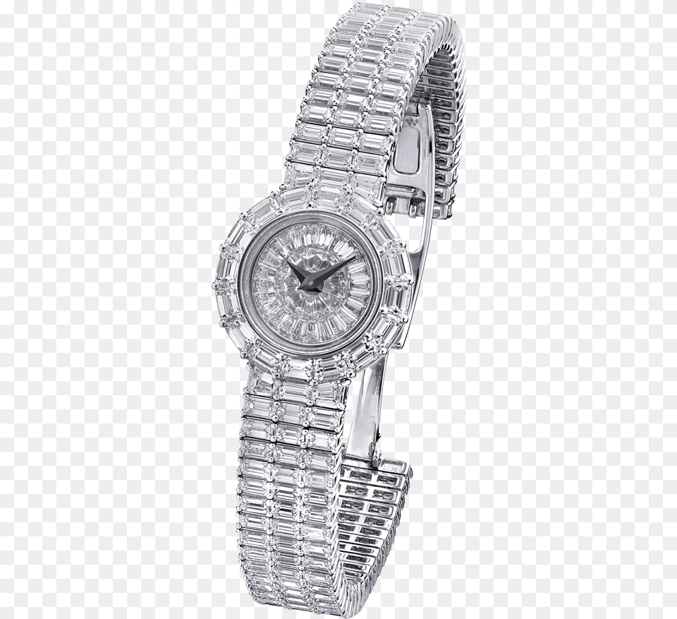 Baguette Diamond Ladies39 Watch Analog Watch, Arm, Body Part, Person, Wristwatch Free Transparent Png