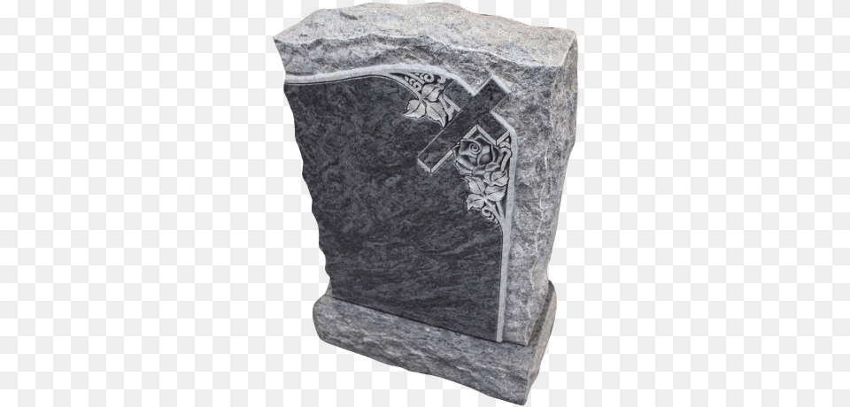 Bahama Blue Cemetery Monument Design Cross Deep Carved, Tomb, Gravestone, Mailbox Png