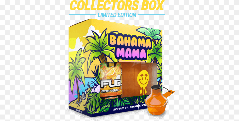 Bahama Mama Gfuel Collectors Box G Fuel Shaker Bahama Mama, Advertisement, Poster Png Image