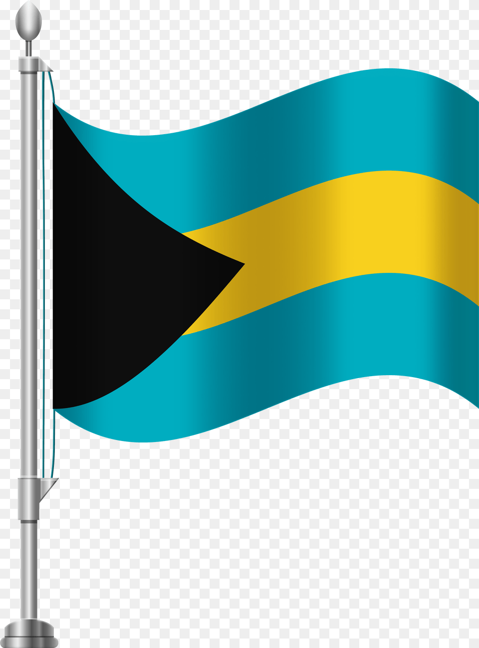 Bahamas Clip Art, Flag Free Png Download