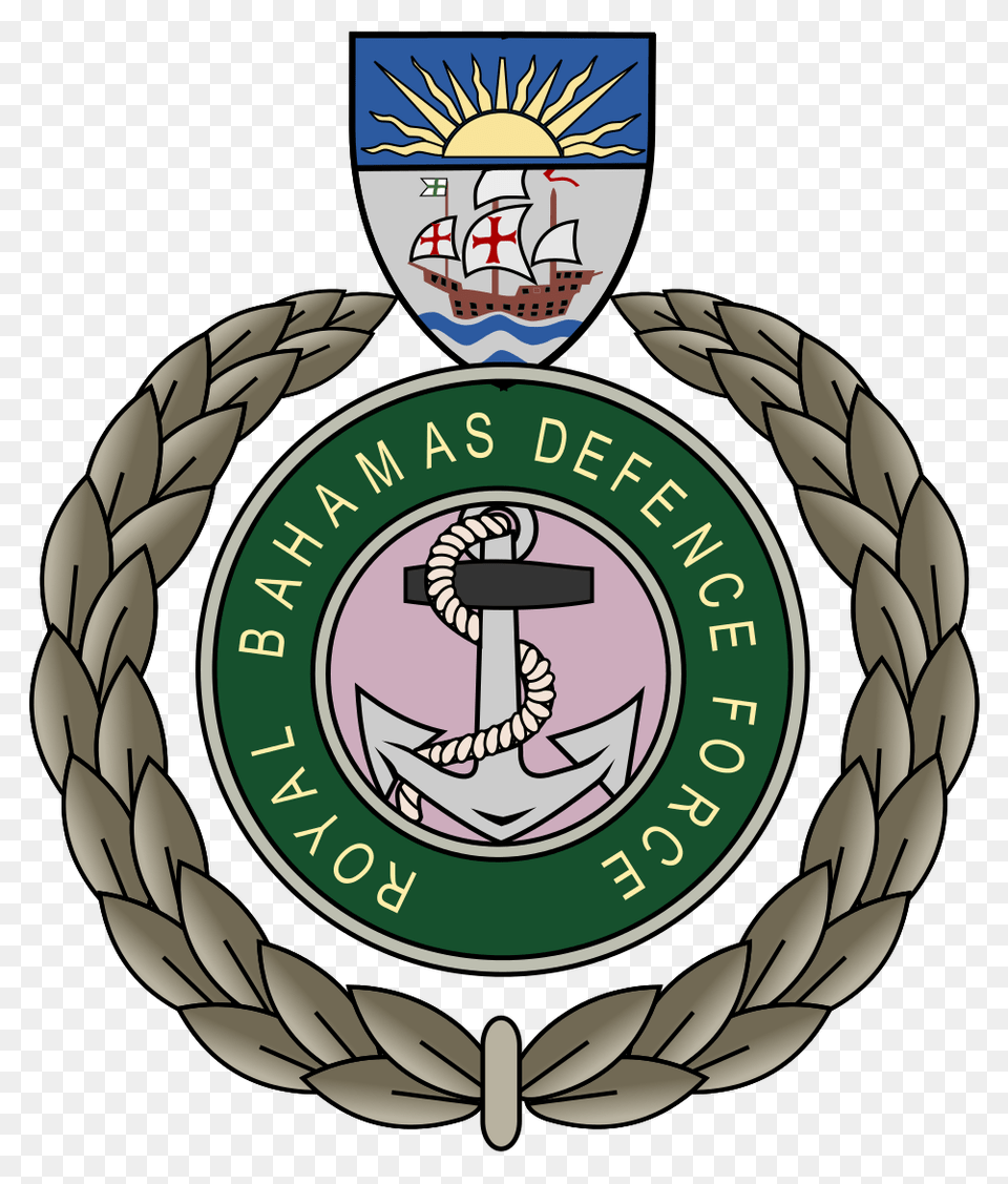Bahamas Defence Force Emblem, Badge, Logo, Symbol, Electronics Png Image