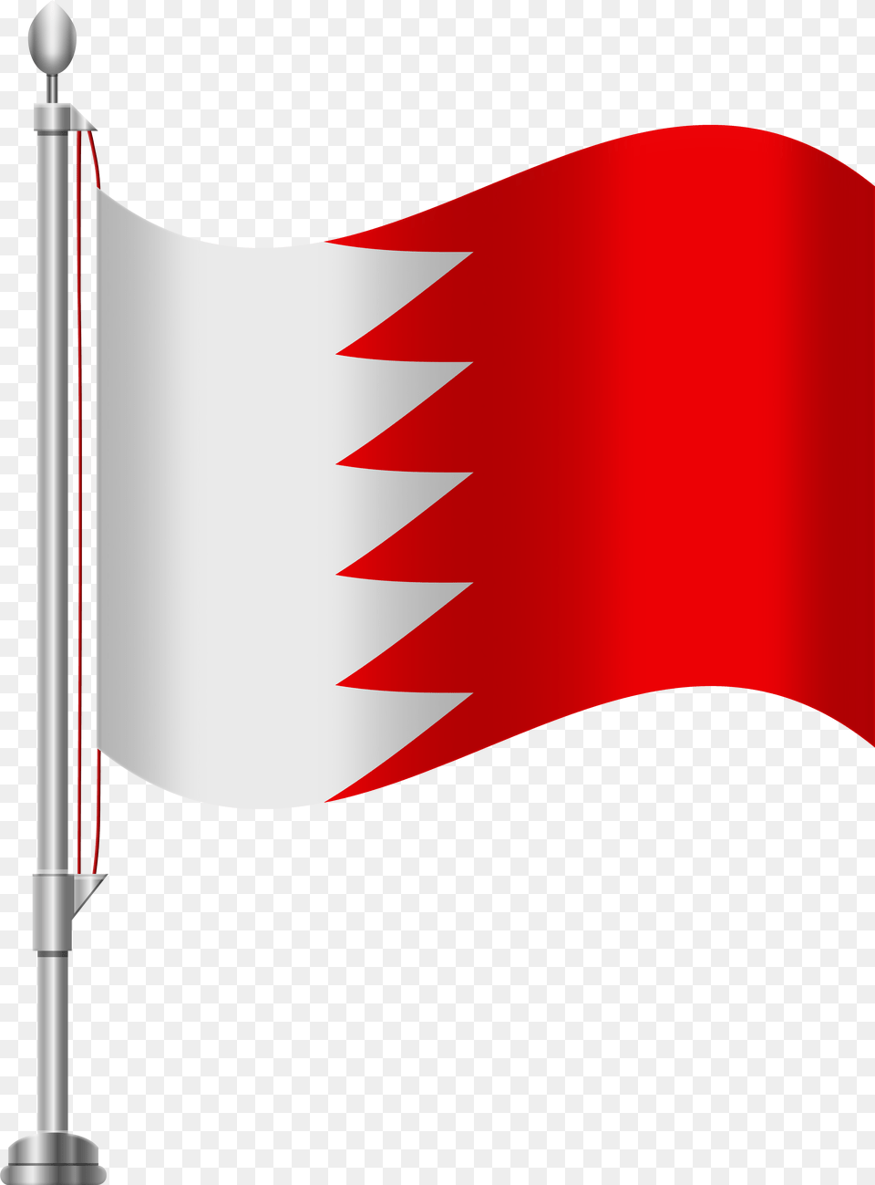 Bahrain Flag Clip Art Free Png