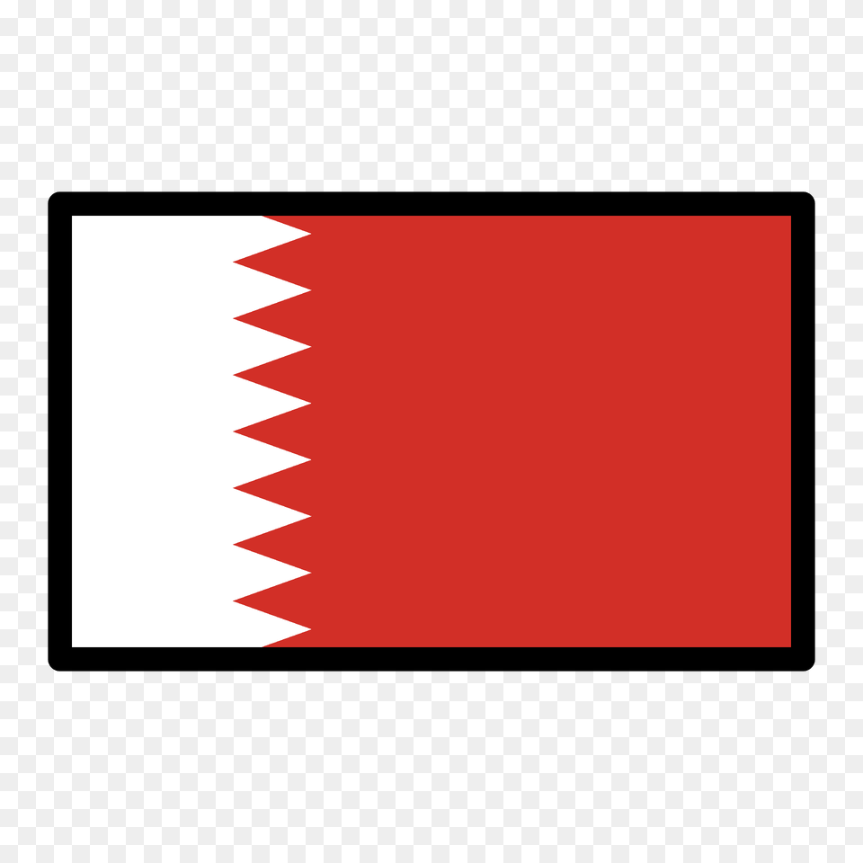 Bahrain Flag Emoji Clipart, Sticker, Electronics, Screen Png Image