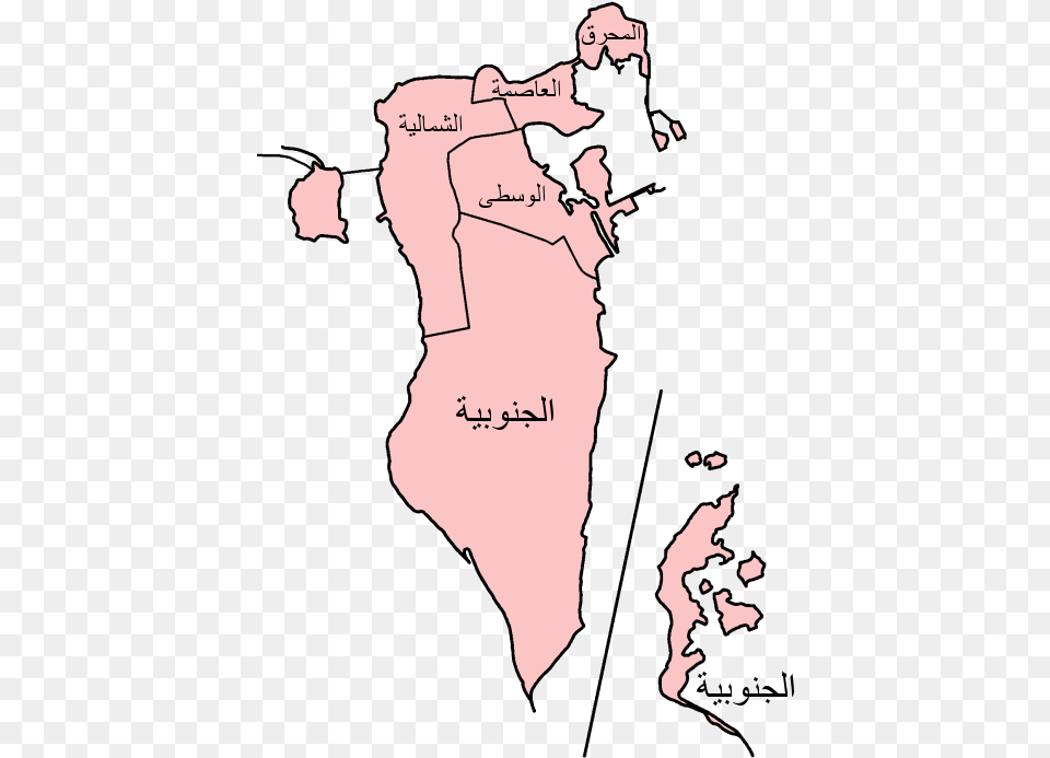 Bahrain Governorates Arabic Bahrain Map Arabic, Plot, Chart, Adult, Wedding Free Transparent Png