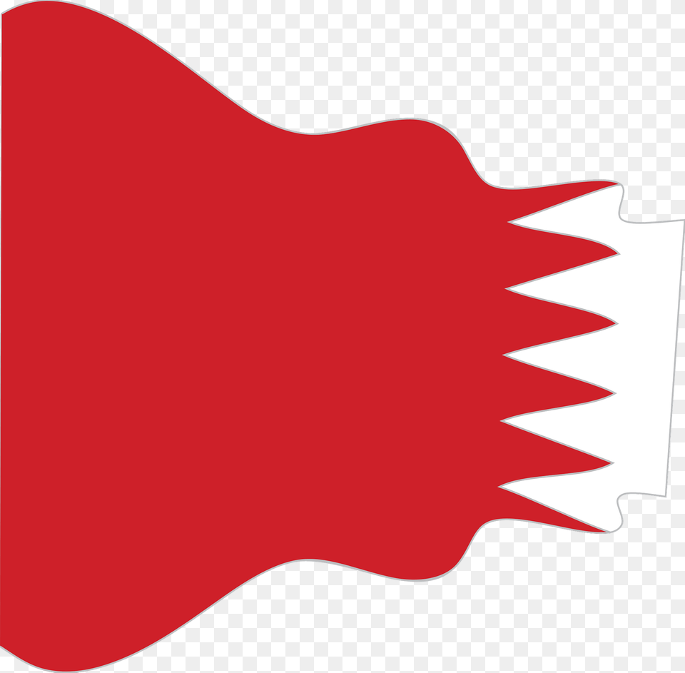 Bahrein Wavy Flag Clipart, Cutlery, Fork, Sticker, Logo Free Png