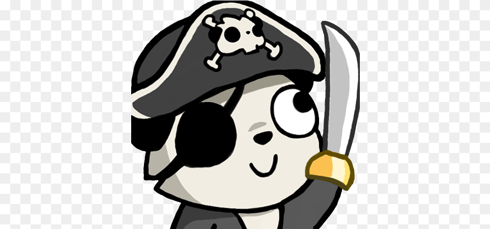 Bahroo Panda Pirate Discord Emoji, Person, Baby, Face, Head Png