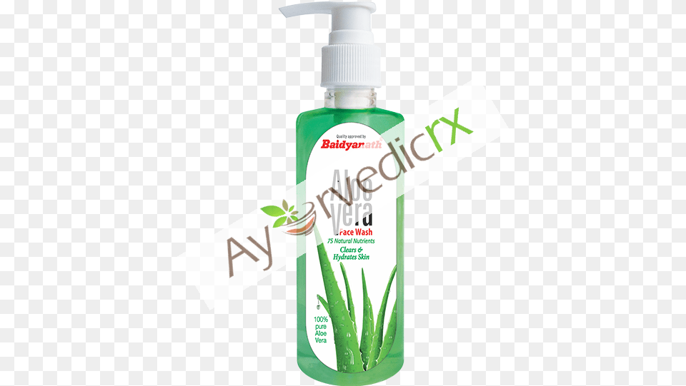 Baidyanath Aloe Vera Face Wash Plastic Bottle, Herbal, Herbs, Lotion, Plant Free Png Download