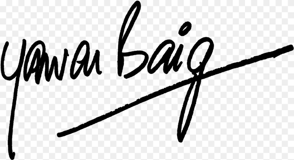 Baig Signature, Gray Free Png Download