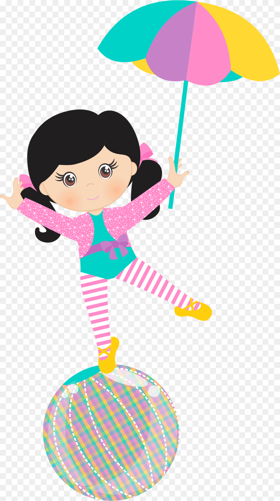 Bailarina De Circo Desenho, Baby, Person, Face, Head Png Image