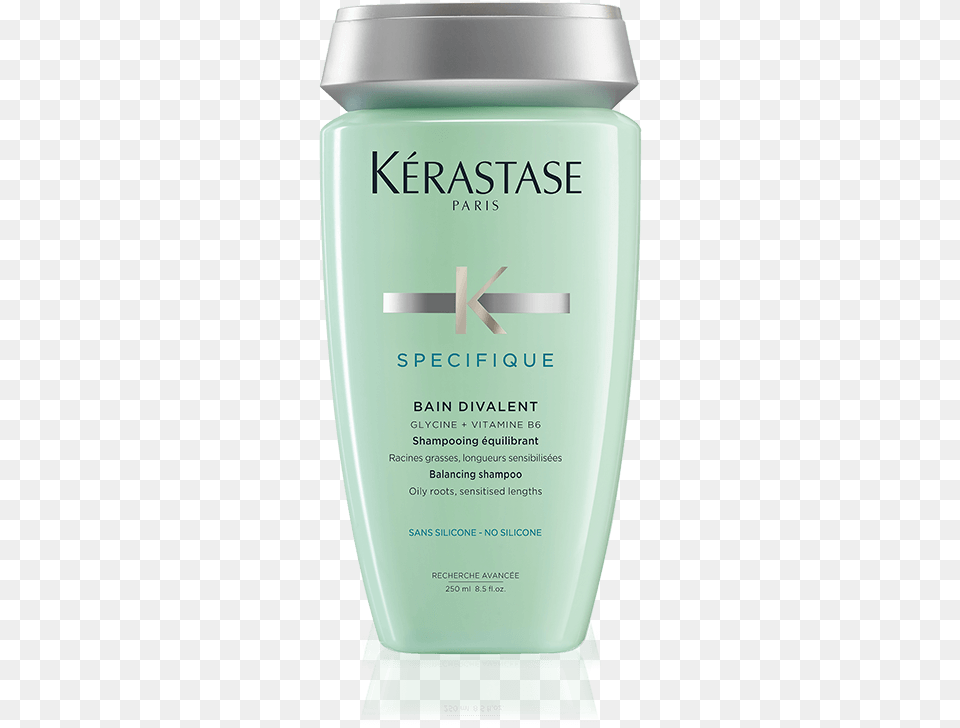Bain Divalent Shampoo Kerastase Oily Hair, Bottle, Shaker, Lotion Free Transparent Png