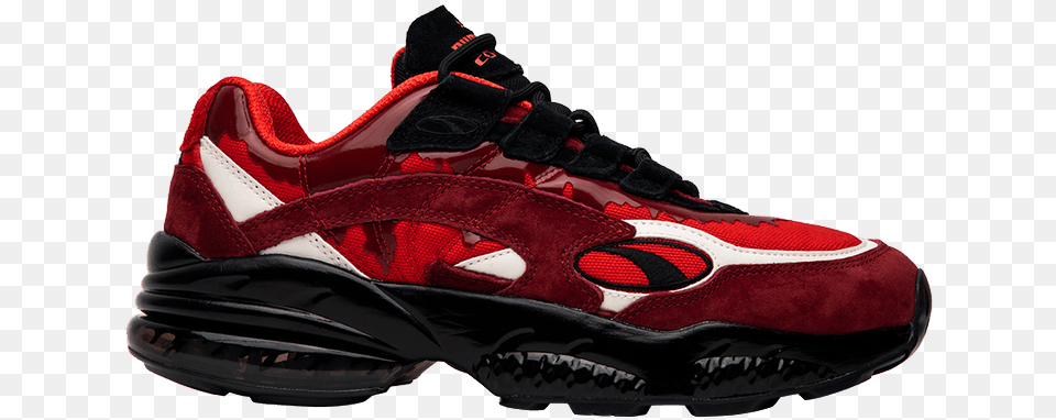 Bait X Marvel Cell Sample Puma 01 S Hiking Shoe, Clothing, Footwear, Sneaker, Suede Free Png