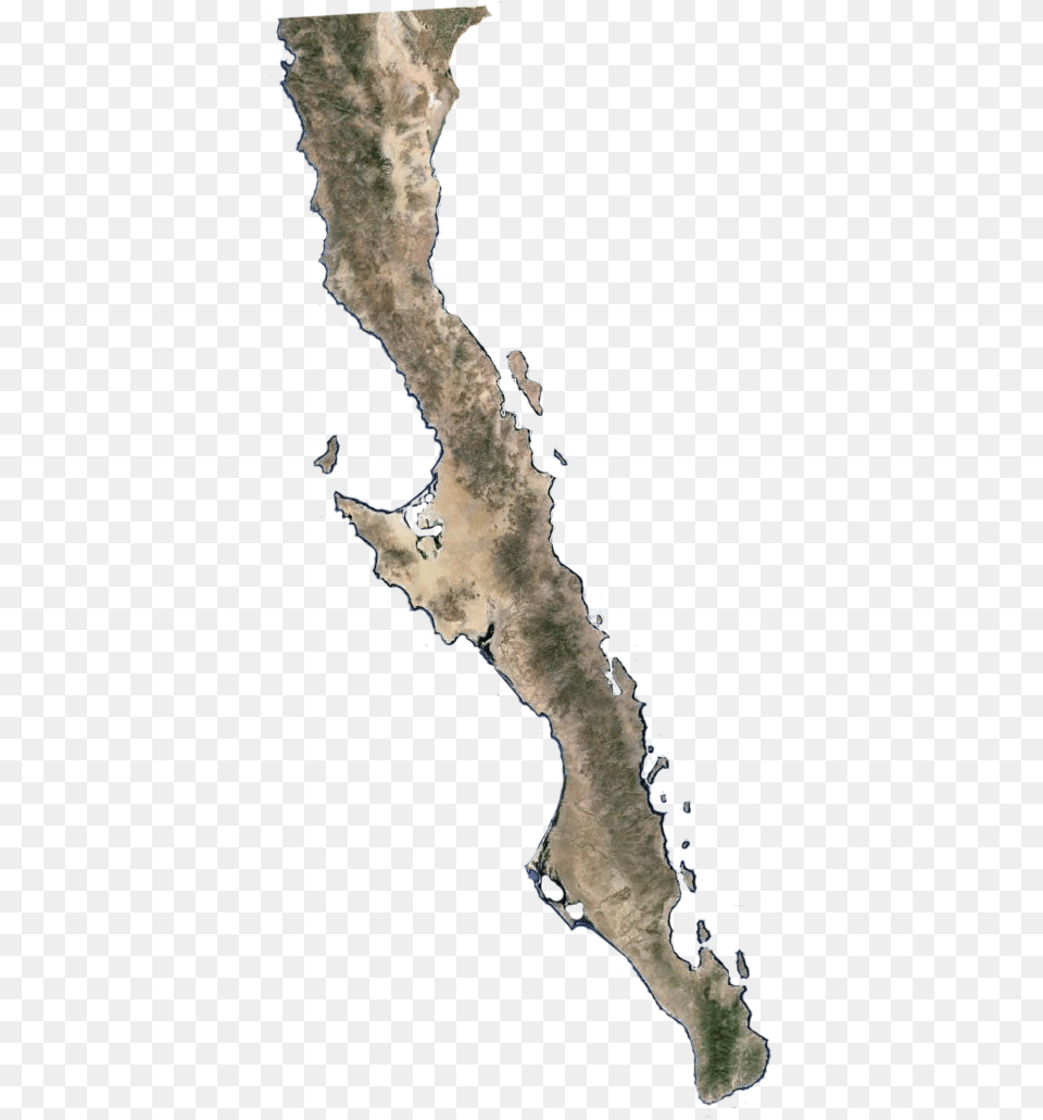 Baja California Mapa, Water, Shoreline, Sea, Peninsula Png