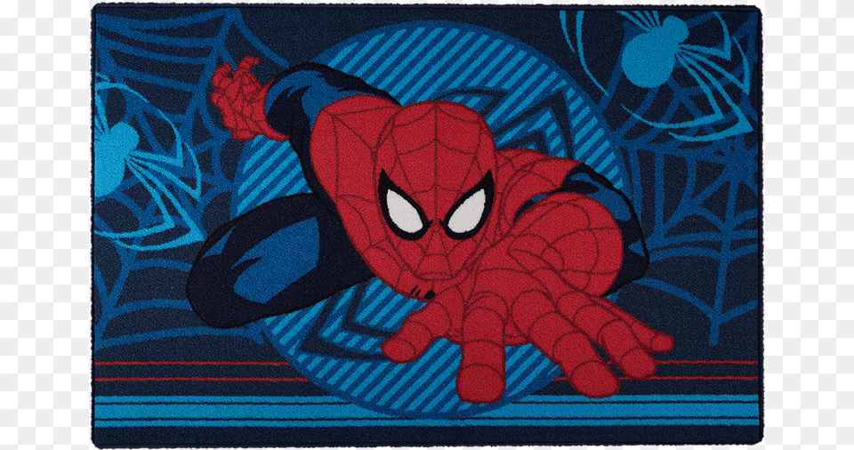 Bajada De Cama Spiderman Ambush, Cartoon, Animal, Bear, Mammal Free Png Download