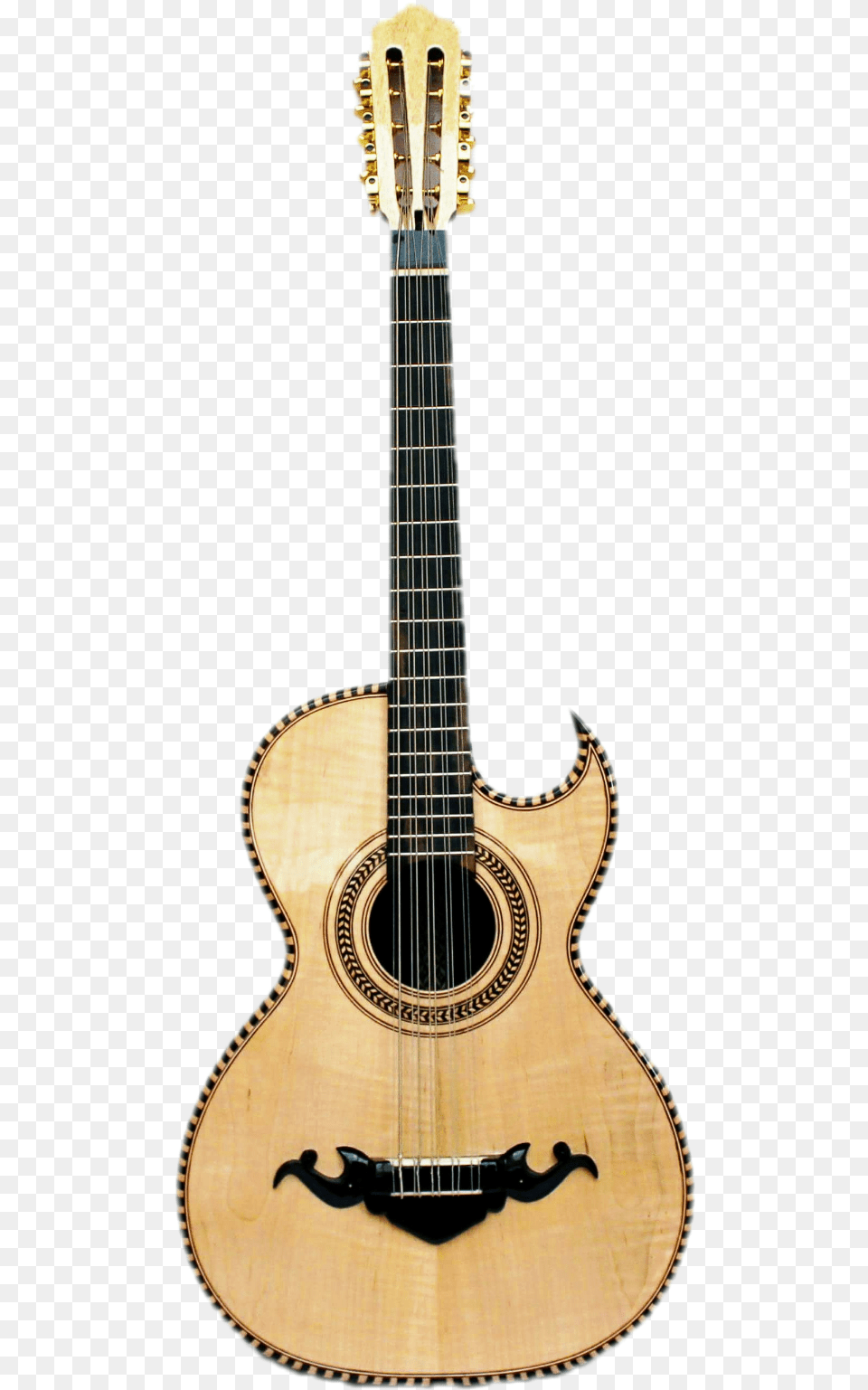 Bajo Quinto De Palo De Rosa Acoustic Guitar, Musical Instrument, Lute Free Png Download