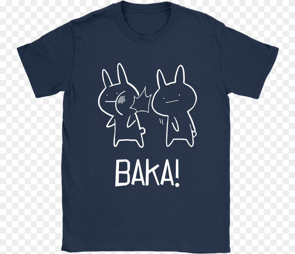 Baka For True Otakus Anime Fans Cute Bunnies Shirts Shirt, Clothing, T-shirt Free Png